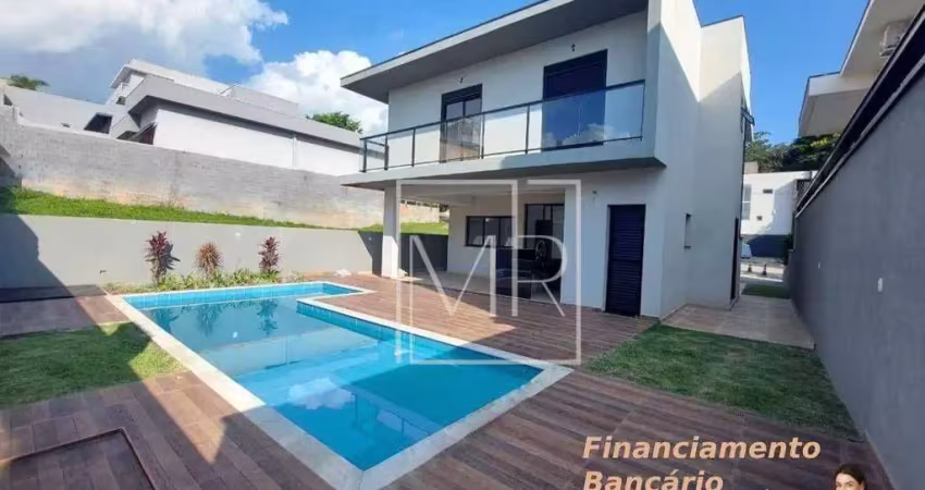 Casa à venda, condomínio fechado, 3 suítes, piscina, 180m² - $1.330.000 - terras de atibaia i