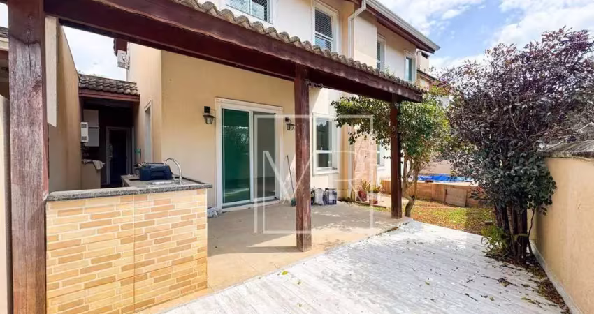 Casa com 3 suítes para alugar, em condomínio fechado - atibaia/sp