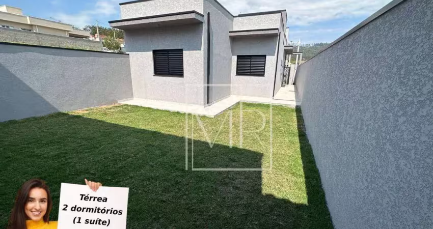 Casa térrea à venda, 2 dormitórios (1 suíte), quintal, 70m² - $510.000 – tanque – atibaia/sp