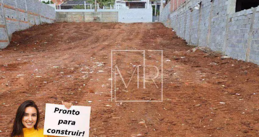 Terreno à venda, 400m², pronto para construir - $405.000 – jd. dos pinheiros – atibaia/sp