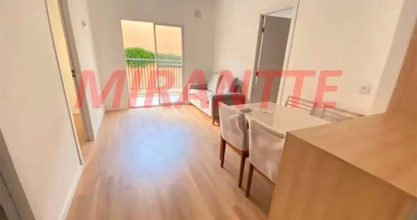 Apartamento de 54m² com 2 quartos em Santana