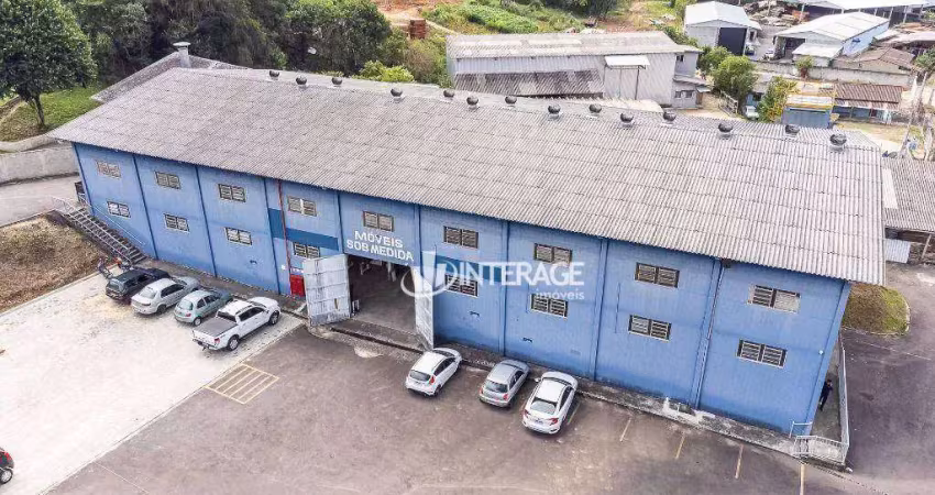 Barracão à venda, 3100 m² por r$ 6.500.000,00 - passauna - campo magro/pr