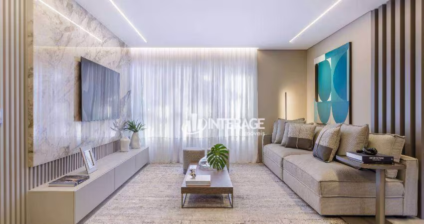 Apartamento com 3 dormitórios à venda, 160 m² por R$ 2.980.000 - Centro Cívico - Curitiba/PR
