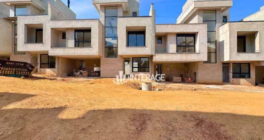 Casa em condomínio à venda, 3 suítes por r$ 1.420.000 - santa felicidade - curitiba/pr
