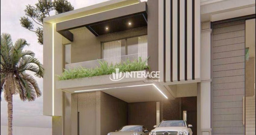 Casa com 3 dormitórios à venda, 160 m² por R$ 1.285.000,00 - Boa Vista - Curitiba/PR