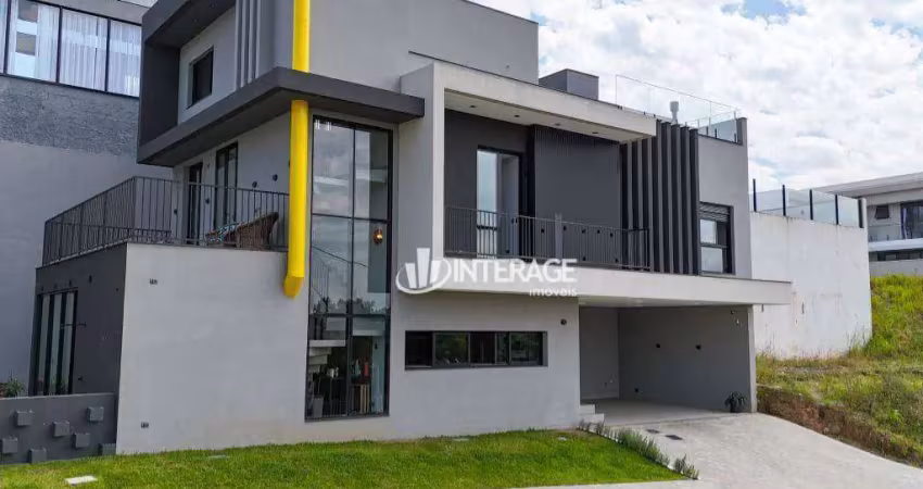 Casa com 3 suítes  à venda, 291 m² por r$ 2.492.000 - santa felicidade - curitiba/pr