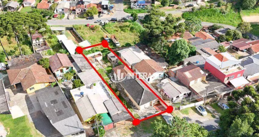 Terreno à venda, 599 m² por r$ 680.000,00 - santa cândida - curitiba/pr
