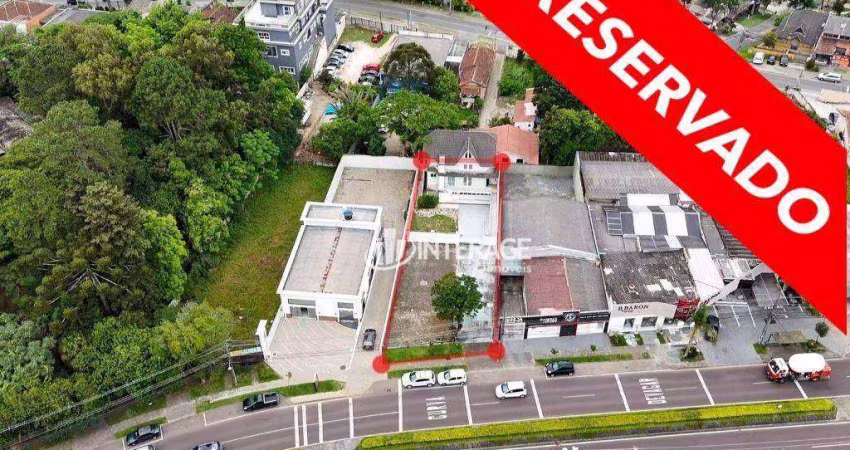 Casa com 3 dormitórios para alugar, 288 m² por R$ 15.498,97/mês - Mercês - Curitiba/PR