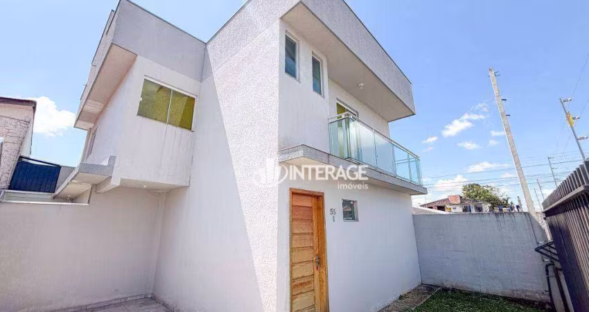 Casa com 2 quartos à venda, 76 m² por R$ 395.000 - Cajuru - Curitiba/PR