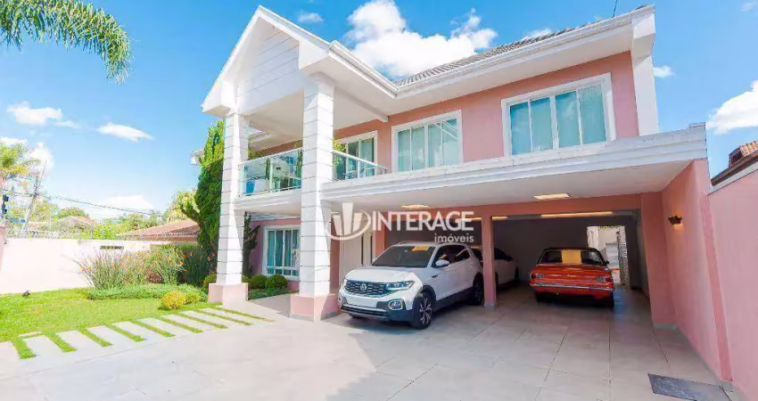 Casa com 4 dormitórios à venda, 544 m² por r$ 3.490.000,00 - santa felicidade - curitiba/pr