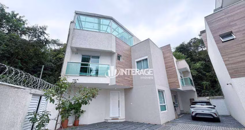 Sobrado triplex com 3 quartos à venda, 147 m² por r$ 995.000 - santa felicidade - curitiba/pr