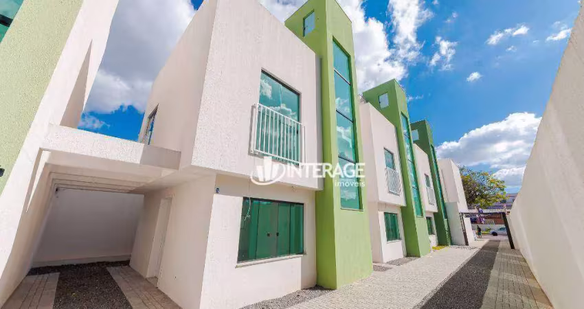 Sobrado com 2 dormitórios à venda, 82 m² por r$ 599.000,00 - santa felicidade - curitiba/pr