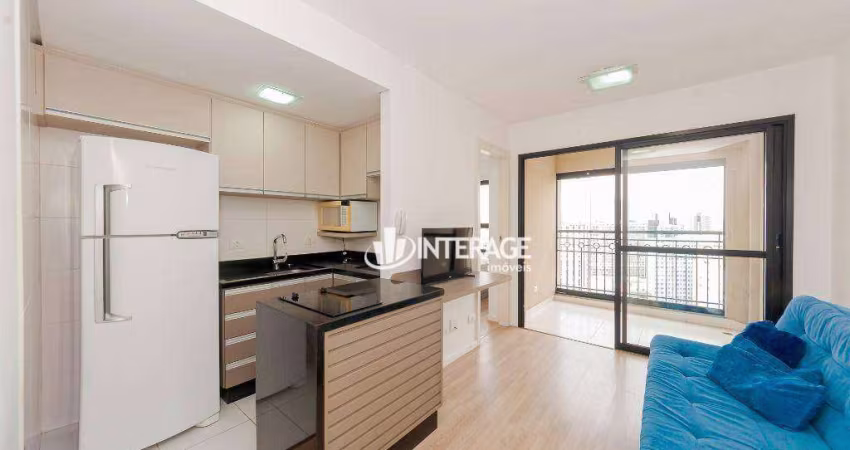Studio mobiliado com 1 quarto e 2 vagas de garagens à venda, 34 m² por R$ 450.000 - Centro - Curitiba/PR