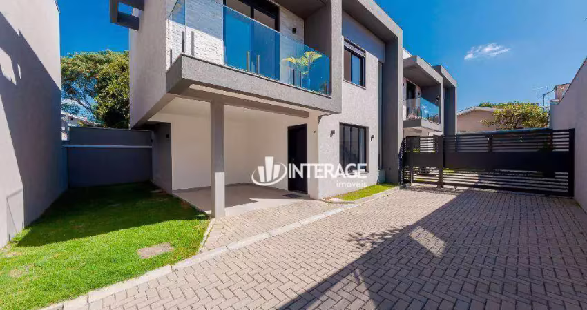 Sobrado com 3 quartos à venda, 126 m² por r$ 859.000 - santa felicidade - curitiba/pr