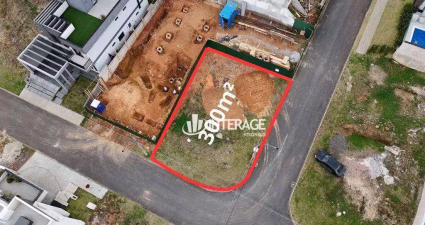 Terreno à venda, 301 m² por r$ 680.000,00 - santa felicidade - curitiba/pr