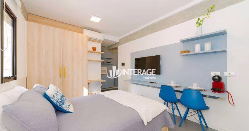 Studio com 1 dormitório à venda, 22 m² por R$ 395.000,00 - Bigorrilho - Curitiba/PR