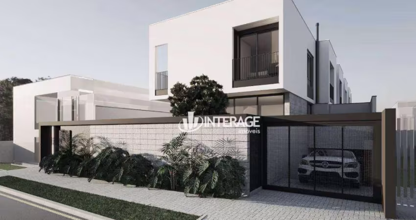 Casa com 3 dormitórios à venda, 144 m² por R$ 1.190.000 - São Braz - Curitiba/PR