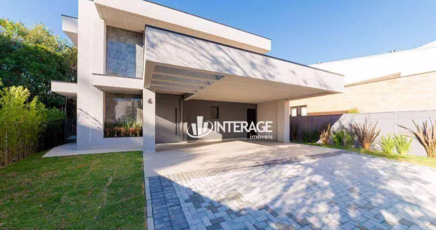 Casa com 5 dormitórios à venda, 280 m² por r$ 3.890.000,00 - santa felicidade - curitiba/pr