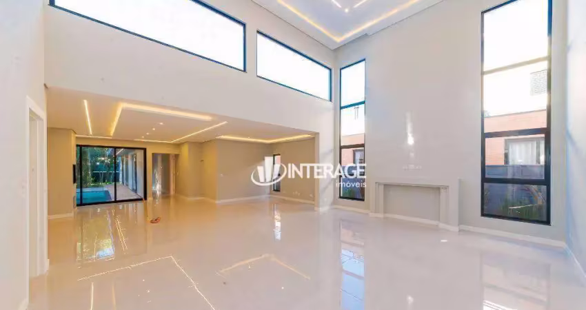 Casa com 5 dormitórios à venda, 280 m² por r$ 3.890.000,00 - santa felicidade - curitiba/pr