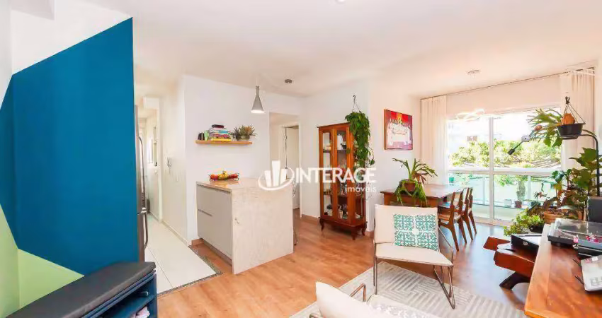 Apartamento com 3 quartos à venda, 70 m² por r$ 585.000 - bacacheri - curitiba/pr
