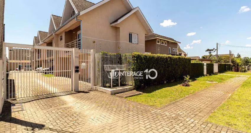 Sobrado com 3 dormitórios à venda, 145 m² por r$ 880.000,00 - santa felicidade - curitiba/pr