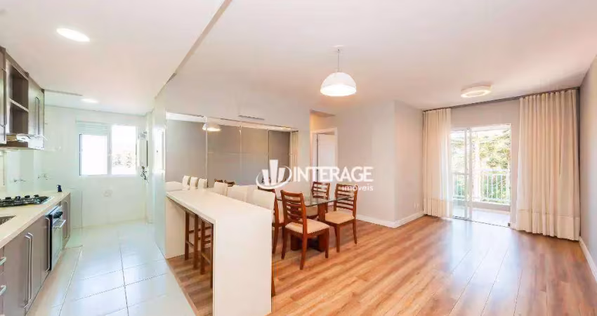 Apartamento com 3 quartos à venda, 75 m² por r$ 719.000 - santo inácio - curitiba/pr