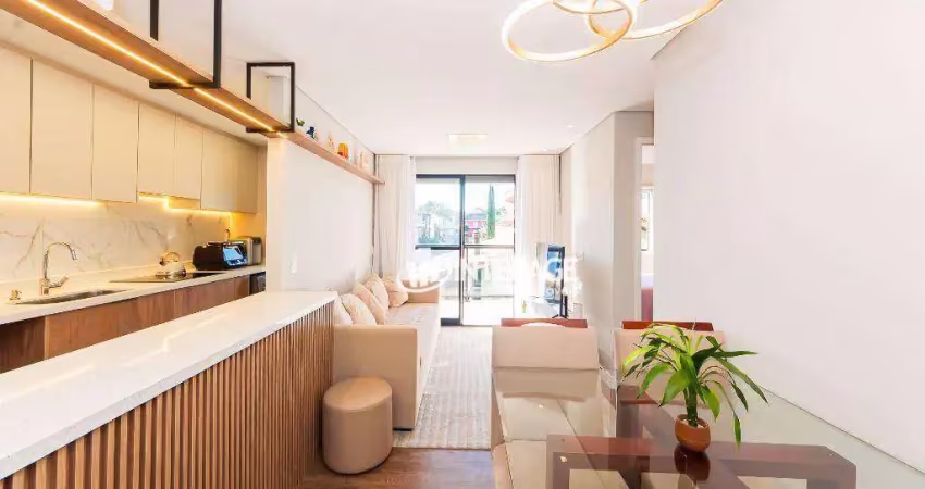 Apartamento com 3 dormitórios à venda, 68 m² por r$ 599.000,00 - campo comprido - curitiba/pr