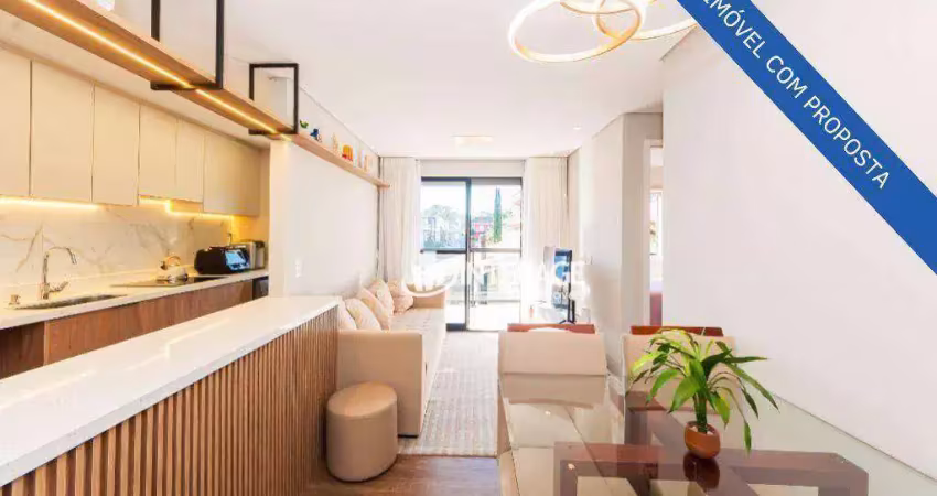 Apartamento com 3 dormitórios à venda, 68 m² por r$ 599.000,00 - campo comprido - curitiba/pr