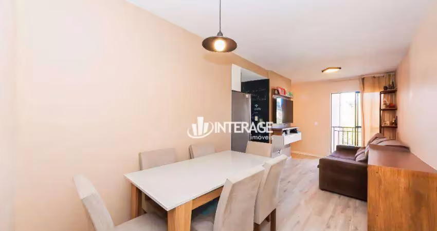Apartamento com 2 dormitórios à venda, 49 m² por r$ 300.000,00 - santa felicidade - curitiba/pr