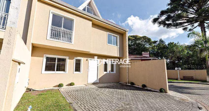 Sobrado com 3 dormitórios para alugar, 94 m² por r$ 6.380/mês - barreirinha - curitiba/pr