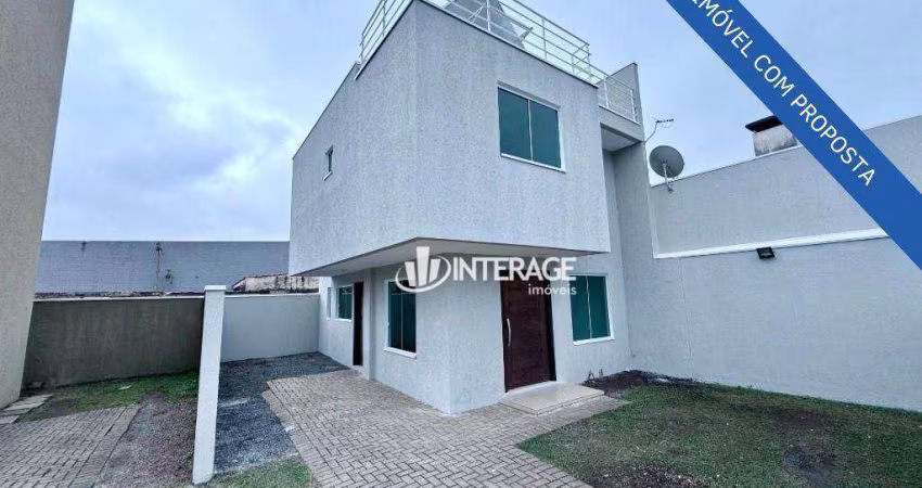 Sobrado com 4 dormitórios à venda, 115 m² por r$ 558.000,00 - santa felicidade - curitiba/pr
