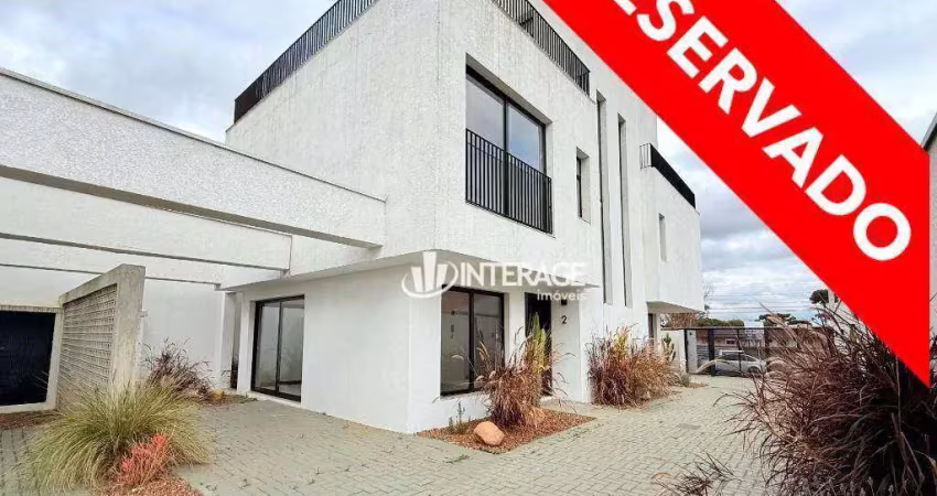 Sobrado com 3 dormitórios para alugar, 116 m² por r$ 4.650,00/mês - santa felicidade - curitiba/pr