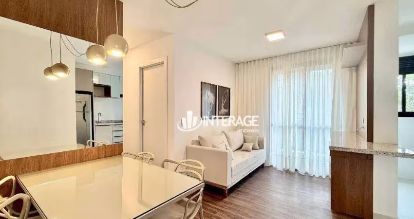 Apartamento com 2 dormitórios para alugar, 44 m² por r$ 3.800 mês - ecoville - curitiba/pr