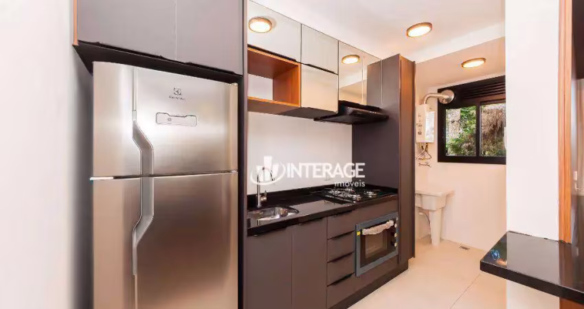Apartamento com 2 quartos para alugar, 44 m² por r$ 4.921/mês - ecoville - curitiba/pr