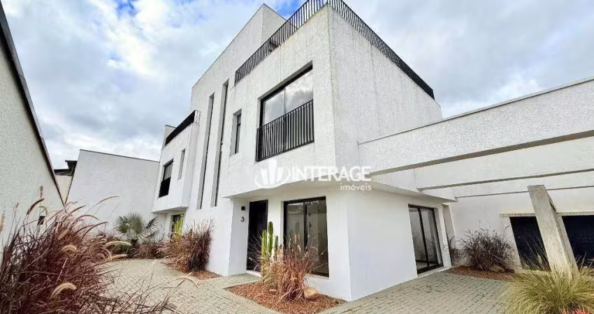 Sobrado com 3 quartos para alugar, 116 m² por r$ 4.650/mês - santa felicidade - curitiba/pr