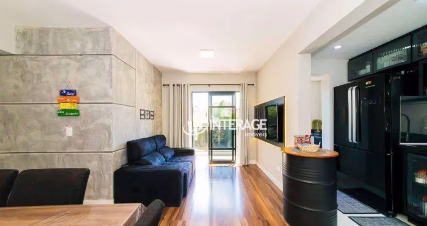 Apartamento com 2 quartos à venda, 59 m² por r$ 699.000 - santa felicidade - curitiba/pr