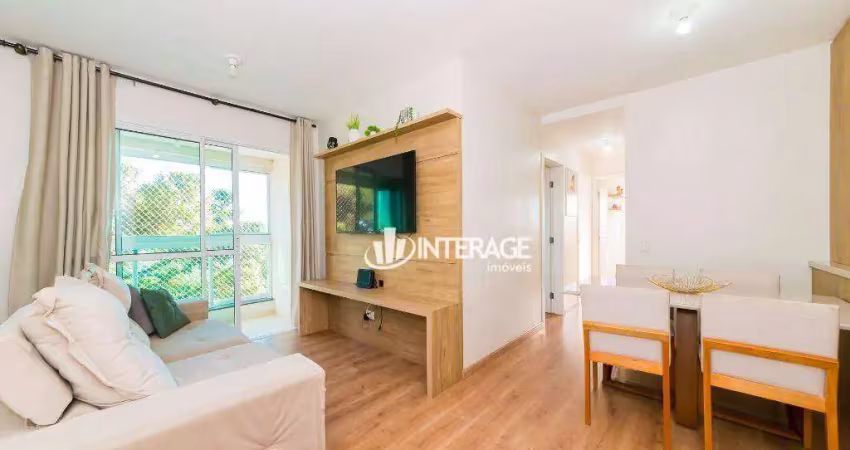 Apartamento com 3 quartos à venda, 66 m² por r$ 695.000 - bacacheri - curitiba/pr