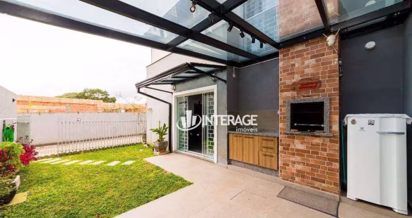 Sobrado com 3 dormitórios à venda, 133 m² por r$ 850.000,00 - santa felicidade - curitiba/pr