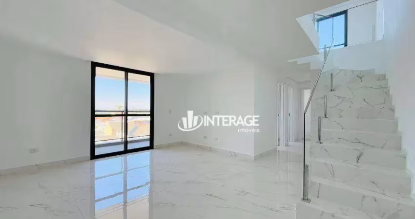 Cobertura com 3 quartos à venda, 116 m² por r$ 950.000 - fanny - curitiba/pr