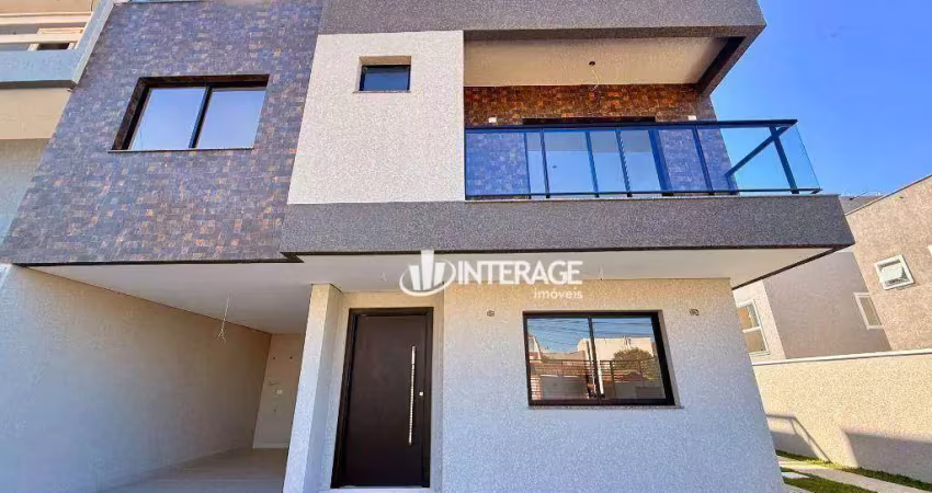 Sobrado com 3 dormitórios à venda, 155 m² por r$ 1.100.000,00 - santa felicidade - curitiba/pr