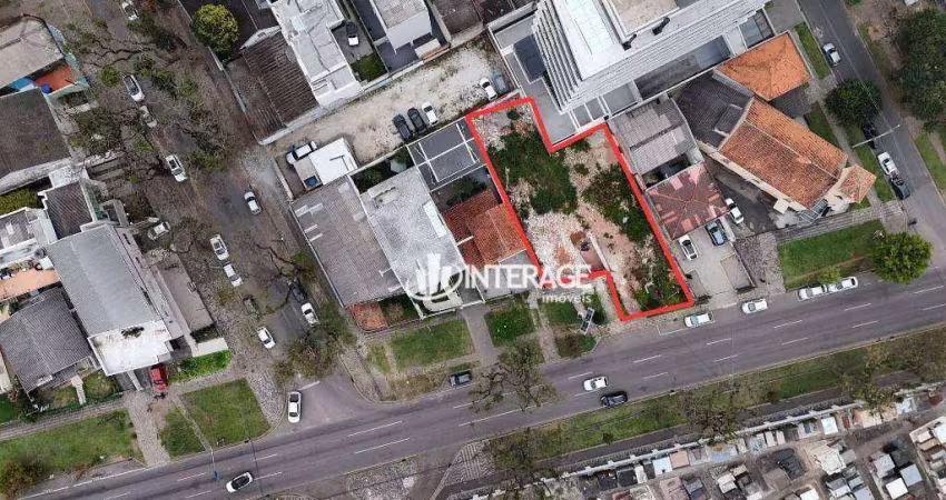 Terreno à venda, 629 m² por r$ 1.800.000,00 - água verde - curitiba/pr