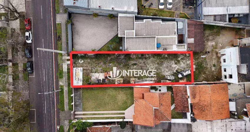 Terreno à venda, 397 m² por r$ 756.000,00 - rebouças - curitiba/pr