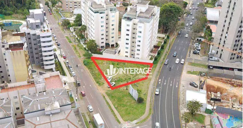 Terreno à venda, 864 m² por r$ 5.000.000,00 - portão - curitiba/pr