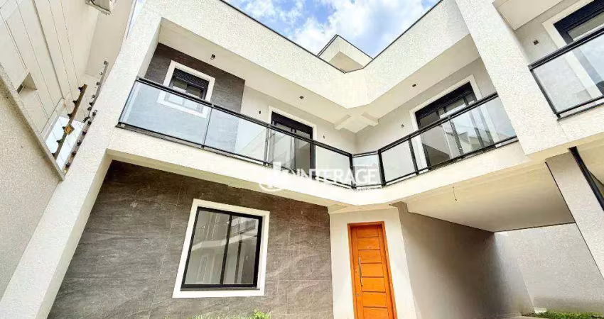 Sobrado com 3 dormitórios à venda, 176 m² por r$ 1.050.000,00 - santa felicidade - curitiba/pr