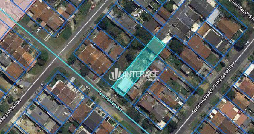 Terreno à venda, 563 m² por R$ 800.000,00 - Santa Cândida - Curitiba/PR