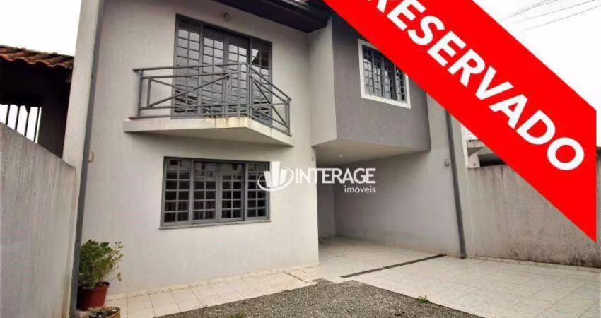 Sobrado com 3 dormitórios para alugar, 105 m² por r$ 2.827,00/mês - santa felicidade - curitiba/pr