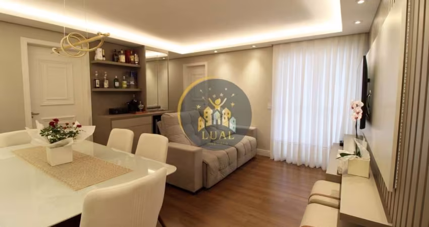 Apartamento Alto da Rua XV, reformado e decorado  no cond. Residencial Nações