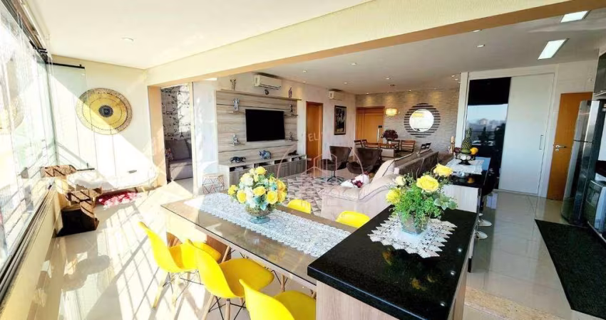 Apartamento no Renaissance com 155m² - 3 suítes - em Taubaté SP