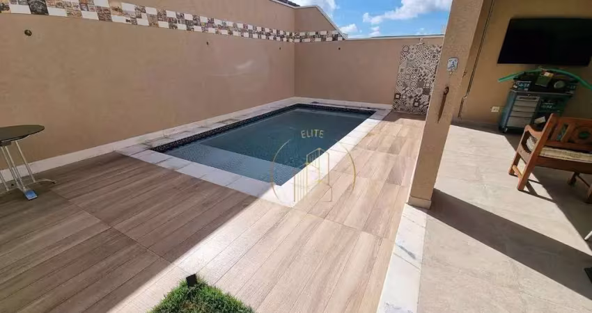 Sobrado condomínio colinas de belém em taubaté sp com 3 suítes e piscina