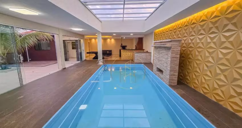 Oportunidade- casa terrea com 4 suites e lazer privativo no parque são luiz em taubaté sp